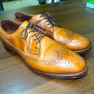 Allen Edmonds “McGregor” Wing Tip Oxford in Walnut Mens Size 8.5D